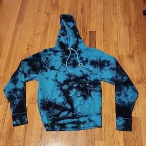 Champion tie dye hoodie, men's S